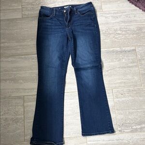 Sonoma Dark Blue Bootcut Jeans - Classic Five-Pocket Style
